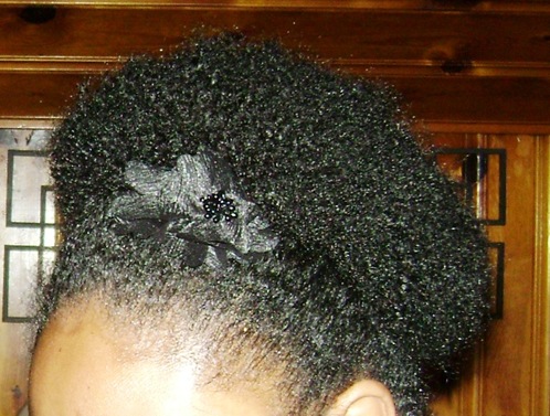 this is my hair a week ago Sunday