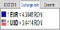 Exchange Rate and Currency Converter