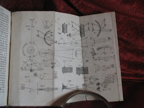Lámina con diagramas de óptica