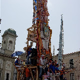 Giglio del Bettoliere in piazza Duomo; anno 2007.