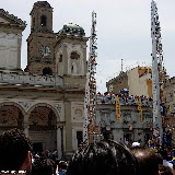 Entra in piazza il Giglio del Beccaio; anno 2007.