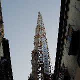 Cima del Giglio dell'Ortolano durante la "girata carceri"; anno 2007.