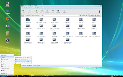 Murrina Aero Gnome ubuntu Desktop theme