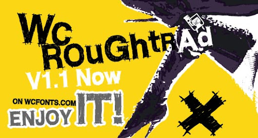 WC RoughTrad Bta : Hand Sketch font WC RoughTrad Bta : Hand Sketch font