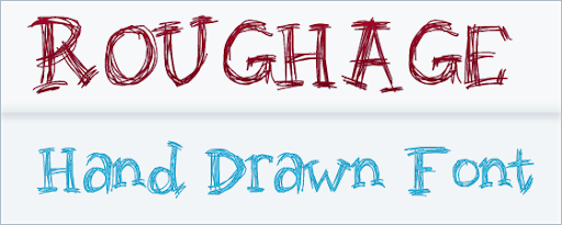 Roughage : Hand Drawn font Roughage : Hand Drawn font