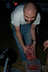 Reno handles his meat