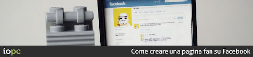 come creare una pagina fan su Facebook