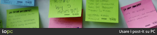 Usare i Post-it sul PC