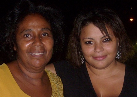 Ana Versil e a diretora de Salomé