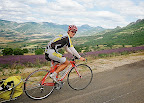 Riding towards Mt Ventoux