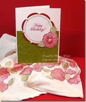 scarf & card scarf & card