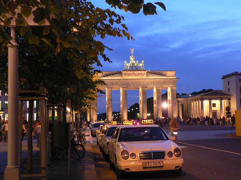 The Brandenberg Gate at Dusk
