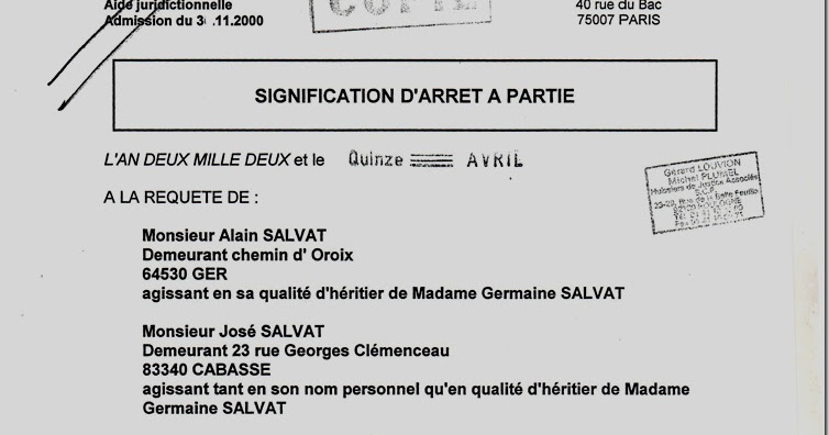 Itératif Commandement Aux Fins De Saisie Vente