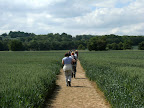 1006120004.JPG Across a field in the Medway valley