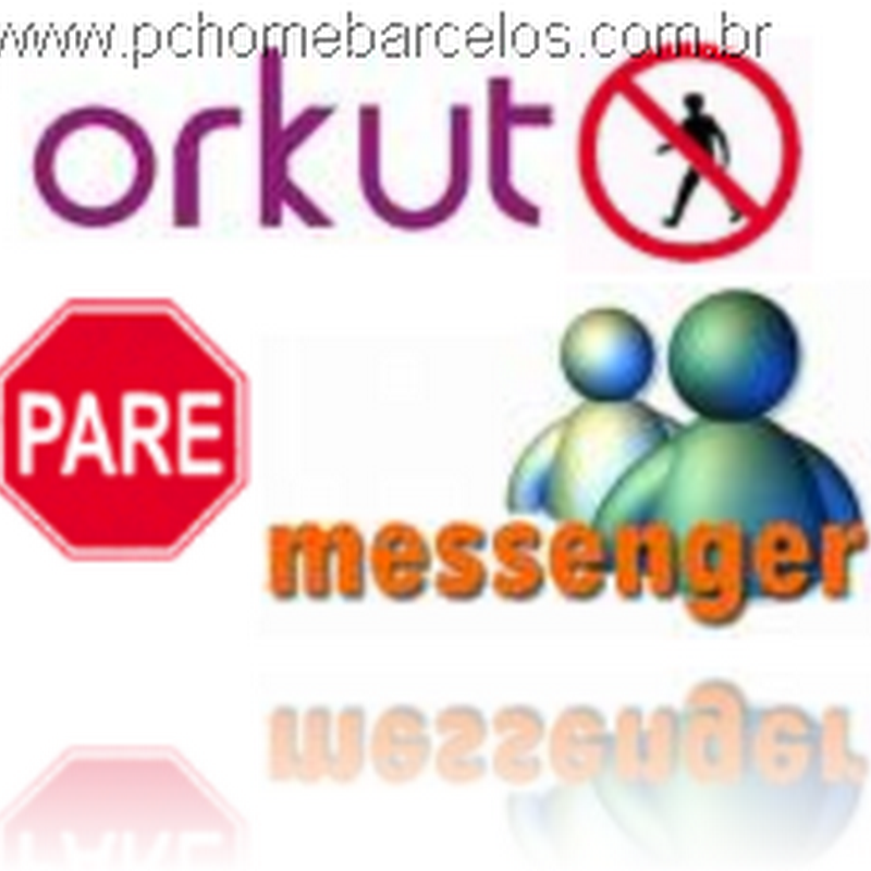 Bloqueando Orkut e MSN sem programas
