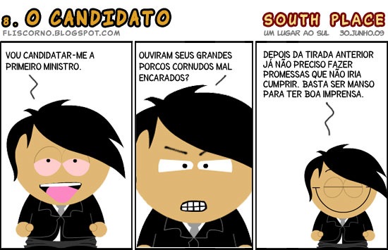 South Place 08 - O candidato South Place 08 - O candidato