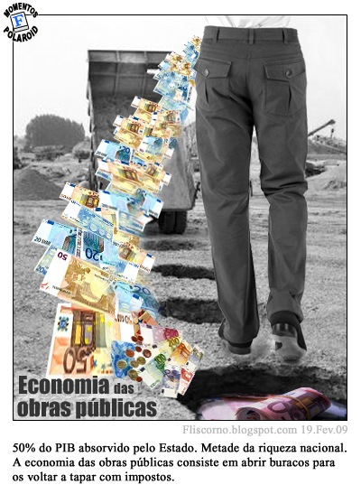 Momentos Polaroid - Economia das obras publicas