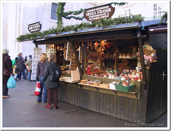 Salzburgo, mercado de Natal