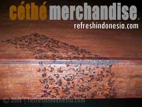 Cethe Merchandise On Table