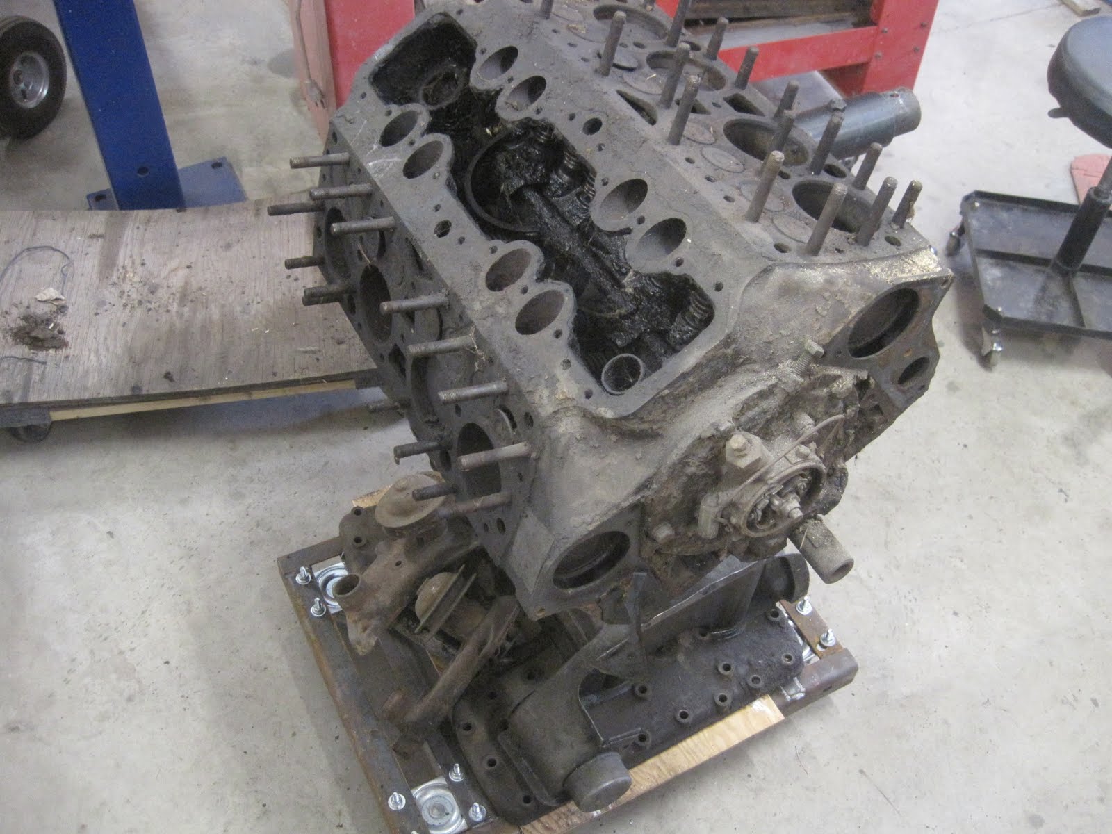 Engine Stand Build ETek Restorations