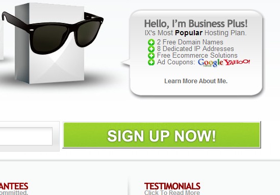 IXWebHosting申込方法step1 IXWebHosting申込方法step1