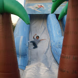 Coming down the long slide