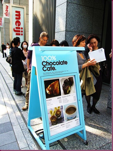 100% chocolate cafe tokyo