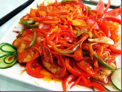 sweet and sour fish fillet