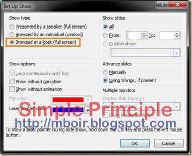 ppt setup mboir