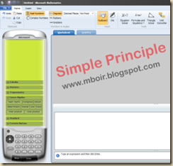 Microsoft Mathematics mboir