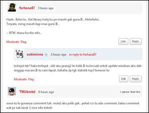 threaded comment dengan DISQUS