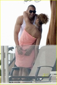 rRihanna  & Matt Kemp