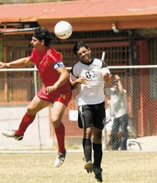 futbolista aficionado