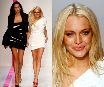 Lindsay Lohan con nuevo rostro