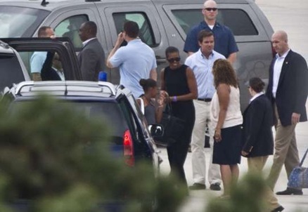 Michelle Obama visitar el centro histórico de Marbella y realizar varias compras. Michelle Obama visitar el centro histórico de Marbella y realizar varias compras.