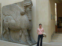 The Louvre.  Human headed bull of Sargon II