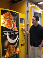 Yes, that is a pizza vending machine