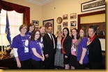 Lobby Day 2010 MN team with Keith Ellison