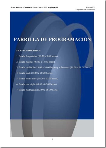 Parrilla de Programac