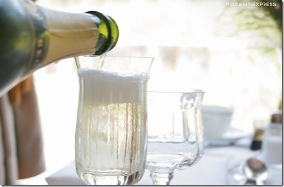 Champagne via Orient Express Champagne via Orient Express