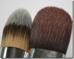 Sonia Kashuk Foundation Brush Comparison 2