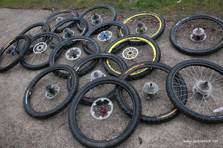 Unload 11 bikes...