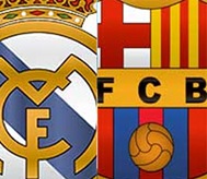Partidos del Barcelona y Real Madrid