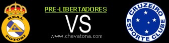 Real Potosi vs Cruzeiro Real Potosi vs Cruzeiro