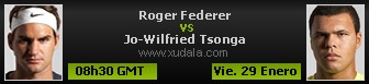 Roger Federer vs Jo-Wilfried Tsonga Roger Federer vs Jo-Wilfried Tsonga