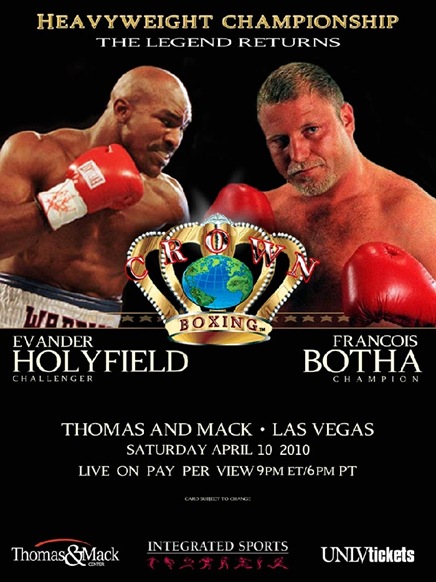 Holyfield vs Botha