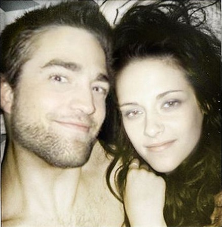 Robert Pattinson  on Robert Pattinson And Kristen Stewart In Bed