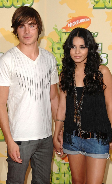 Vanessa y Zac Efron en los Kids&rsquo; Choice Awards 2009