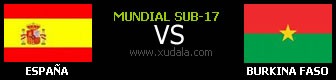 Espa&ntilde;a vs Burkina Faso