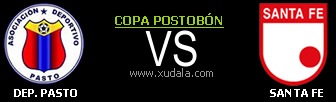 Deportivo Pasto vs Santa Fe